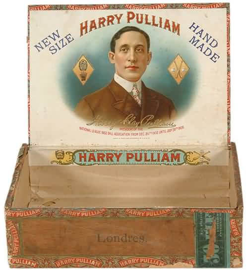 1910 Harry Pulliam Cigar Box